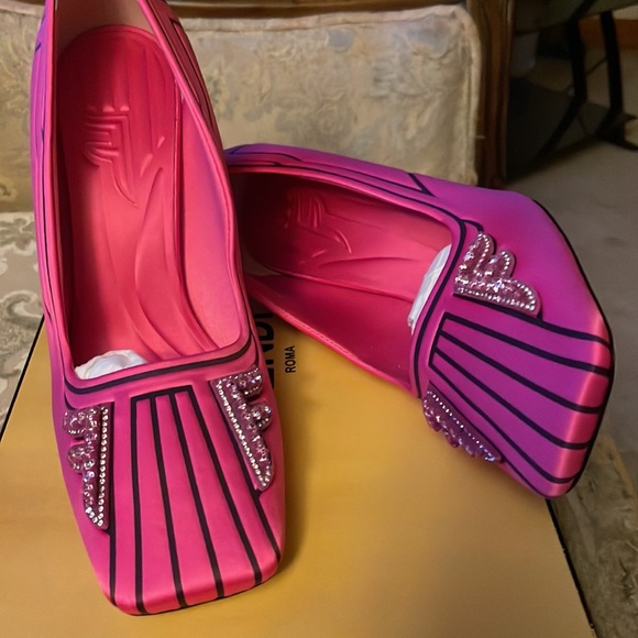 Fendi freedom satin Pump - Picture 5 of 5